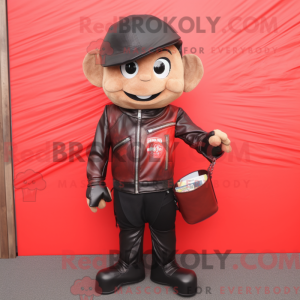 Mascot character of a Red...