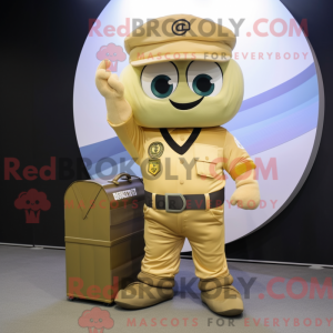 Mascottekarakter van een...