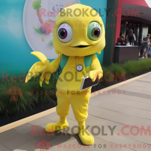 Maskot-karakter af en...