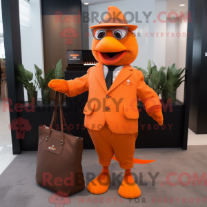 Maskot karakter af en...