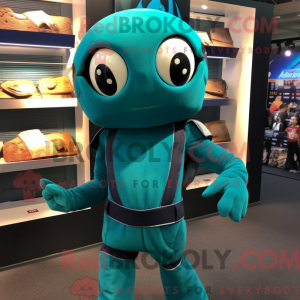 Mascottefiguur van een...
