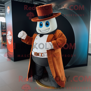 Mascot character of a Rust...