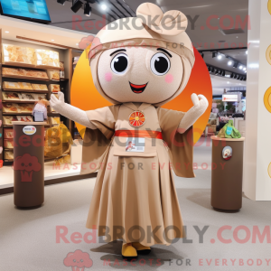 Mascottekarakter van een...
