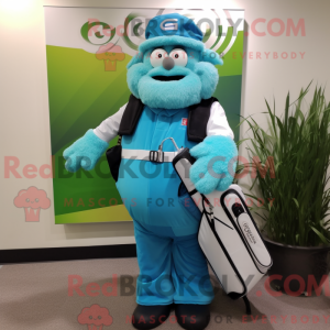 Personnage mascotte d un...