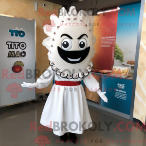 Personaje mascota de tacos...