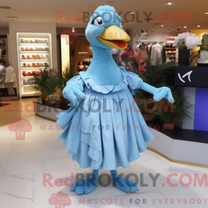 Mascottefiguur van een...
