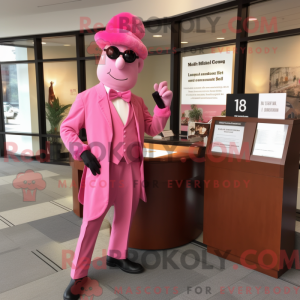 Maskot karakter af en...