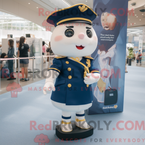 Maskottchenfigur einer Navy...
