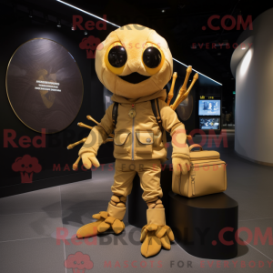 Mascottekarakter van een...
