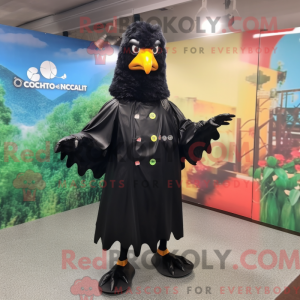 Mascot character of a Black...
