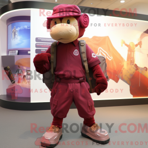 Postava maskota Maroon...