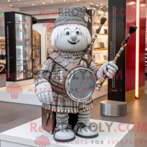 Mascottefiguur van een...