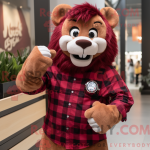 Personnage mascotte d un...
