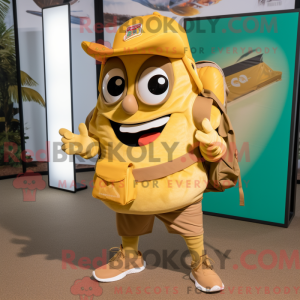 Postava maskota zlatého...