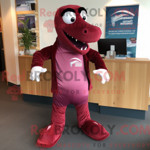 Mascot character of a...