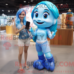 Mascot character of a Sky...
