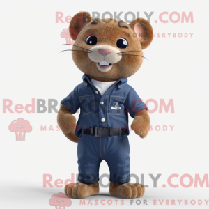 Mascot karakter van een...