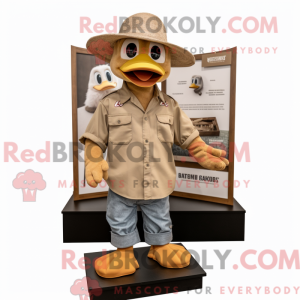 Mascottekarakter van een...