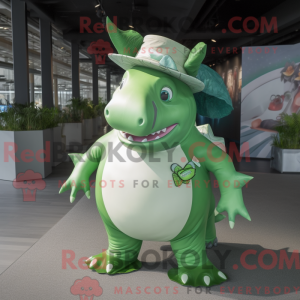 Mascottefiguur van een...