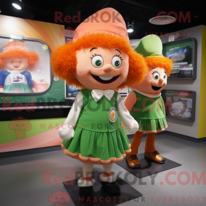 Mascot karakter van een...