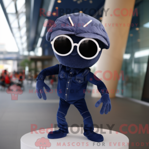 Mascot character of a Navy...