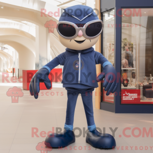 Mascottefiguur van een...