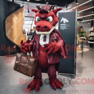 Mascottekarakter van een...