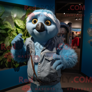 Mascot karakter van een...