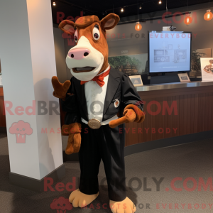 Mascot character of a Rust...