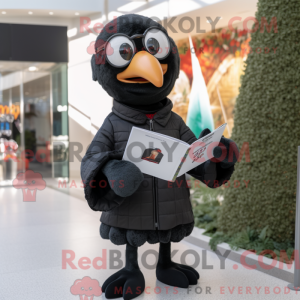 Mascot character of a Black...