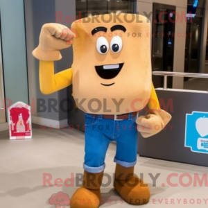 Mascottekarakter van een...