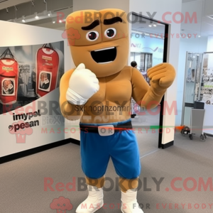 Mascottekarakter van een...