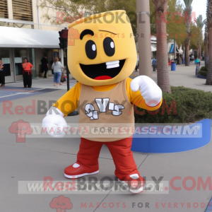 Mascottekarakter van een...