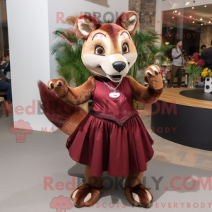 Personnage mascotte d un...