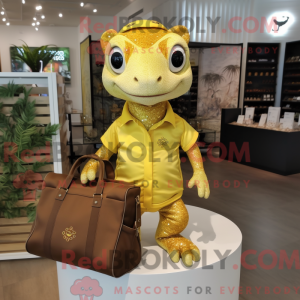 Personnage mascotte d un...