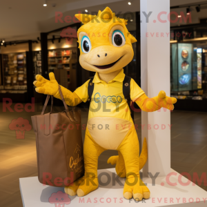 Personnage mascotte d un...