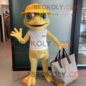 Personnage mascotte d un...