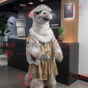 Mascot character of a...
