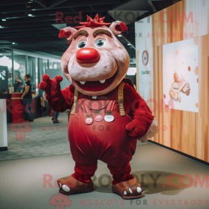 Personnage mascotte d un...