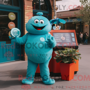 Personnage mascotte d un...