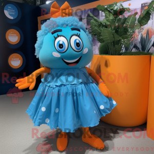Mascot karakter van een...