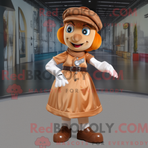 Mascot character of a Rust...