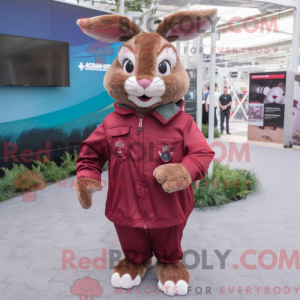 Mascottefiguur van een...