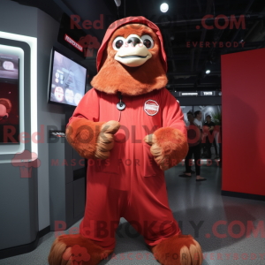 Personnage mascotte d un...