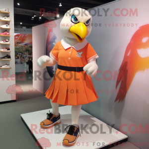 Mascottefiguur van een...