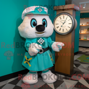Postava maskota Teal...