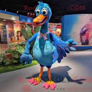 Mascottefiguur van een...