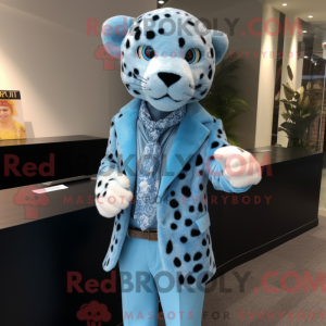 Máscara de leopardo com...