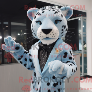 Máscara de leopardo com...