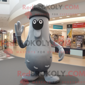 Mascot character of a Gray...